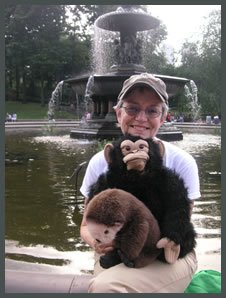 Lydia with Unka Munka in Central Park